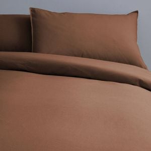 Canningvale Single Cozi Cotton Quilt Cover Set - Nutmeg