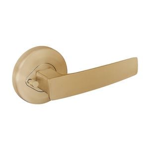 Neue Aurora Privacy Lever Set in Satin Brass