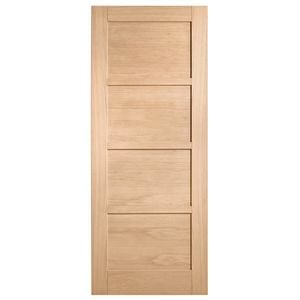 Corinthian 2340 x 770 x 35mm Internal Door White Oak Moda AMOD4