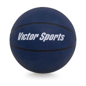 Victor Sports Heavy Duty Durable Rubber Basketball Blue Size 6