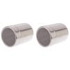 2PK Appetito Stainless Steel Flour/Sugar Shaker Home Kitchen Cooking