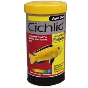 Cichlid Pellet Food Floating 210g (Aqua One)