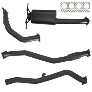 Ignite Exhausts Turbo Back For Nissan D22 Navara 2.5l 3" No Cat With Muffler 409 Stainless Steel