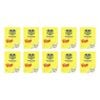 10x Spirax 161 Writing Book 33.5x24cm 64 Pages 18mm Dotted Thirds Yellow