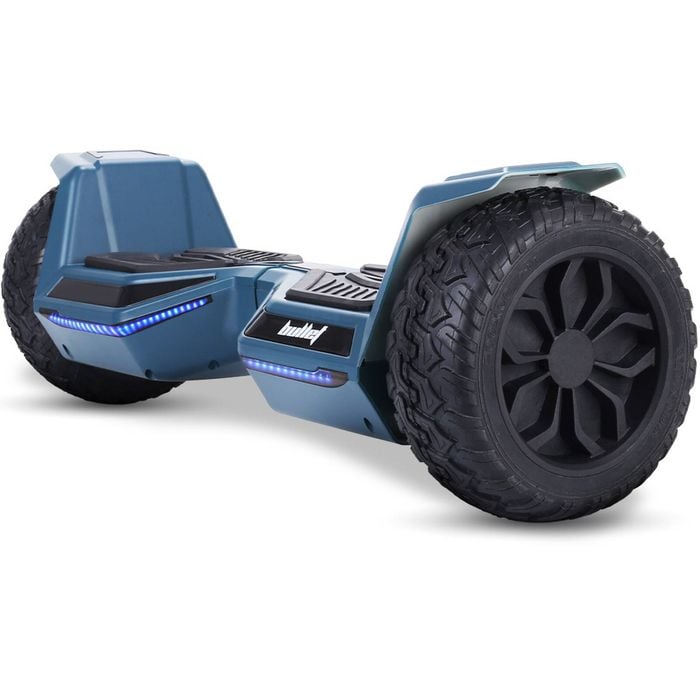 BULLET SX-4500 Hoverboard Scooter, 700W Brushless, UL Certified, AU Compliant, 8.5" Wheels, LED Lights, Carry Bag, Navy Blue