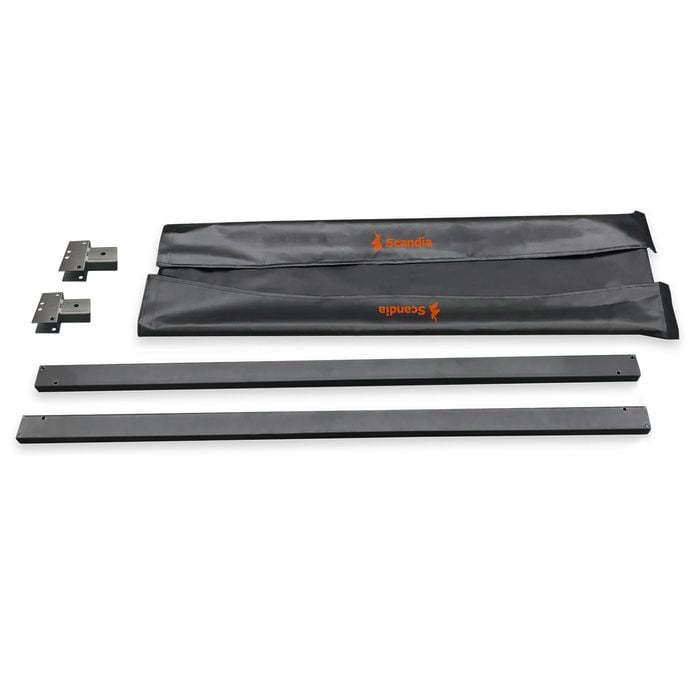 Scandia Log Storage Wood Wall Extension Kit