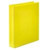 Marbig Clearview A4 2D-Ring Insert Binder 25mm (Yellow)