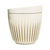Huskee Cup Reusable Coffee Cup With Lid 228ml Single Natural Eco Friendly Reusable Cup