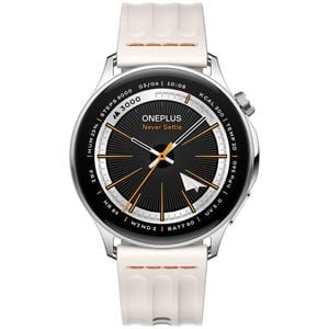 OnePlus Watch Lite (Bluetooth/WiFi) - Silver Steel