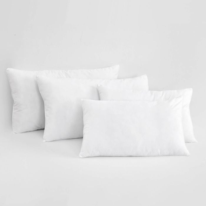 Sleepcare Essential 4 Piece Family Pack Microfibre Pillows Pack (2 X Standard & 2 X King)