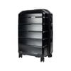 Olympus Artemis 24in Hard Shell Suitcase ABS+PC  Jet Black