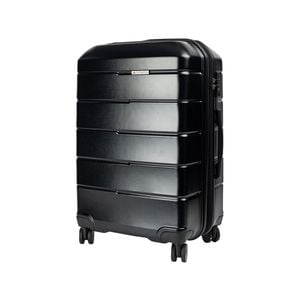 Olympus Artemis 24in Hard Shell Suitcase ABS+PC  Jet Black