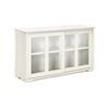 Costway Sideboard Kitchen Storage Cabinet Living Room Cream White