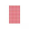 Gingham Greaseproof Paper Pack 200 - Red