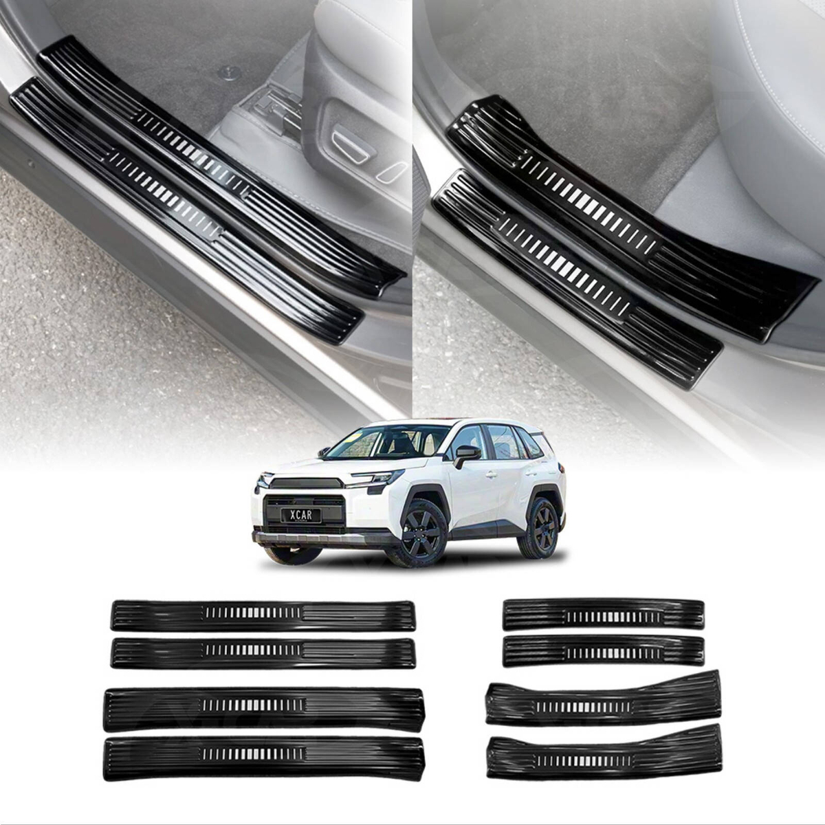Door Entry Sill Guard Protector for Toyota RAV4 6th 2026-Onwards Side ...