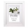 Profile - Elegant Deluxe 4x6/6x8" Photo Frame - White