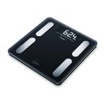 Beurer BF400B Black Glass Body Fat Bathroom Scales