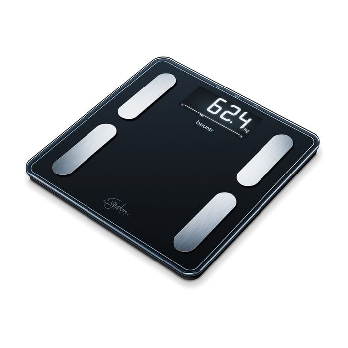 Beurer BF400B Black Glass Body Fat Bathroom Scales