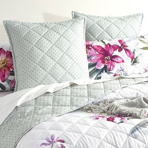 Renee Taylor Kashmir Quilted Reversible European Square Pillowcase 65x65cm