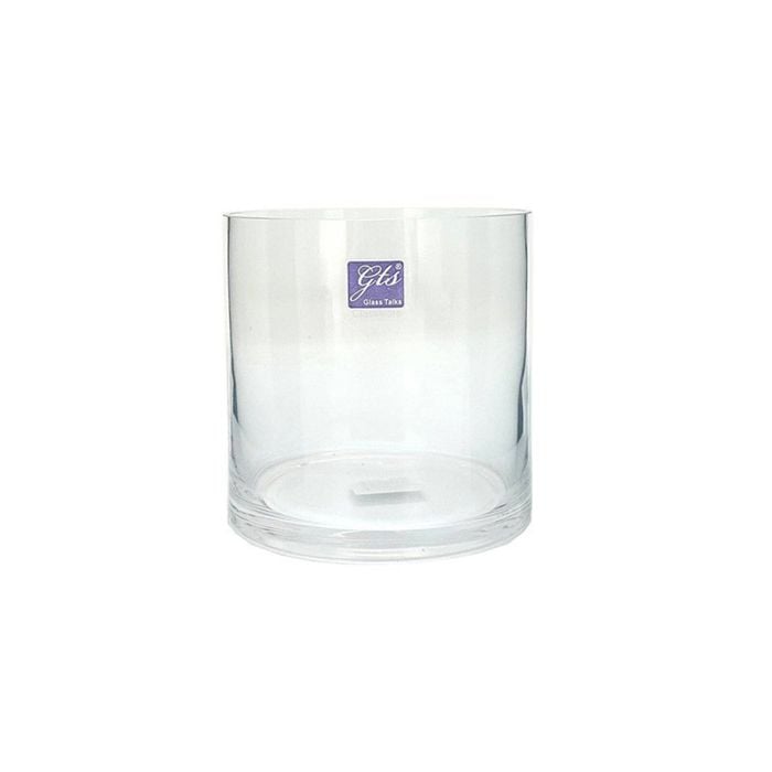 Glass Talks - Glass Cylinder Vase 12x12cmH