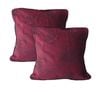 Accessorize Pair of Trudie Lace European Pillowcases 65 x 65 cm Pink
