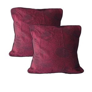 Accessorize Pair of Trudie Lace European Pillowcases 65 x 65 cm Pink