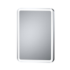 Barelli 900 x 600mm Brushed Nickel Signature High Specification Framed Rectangular Front Edge-Lit LED Mirror