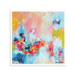 Artist Lane "Chasing Waterfalls" by Amira Rahim - 40x40cm Unframed Print