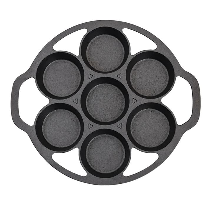 SOGA Cast Iron Takoyaki Fry Pan 32cm