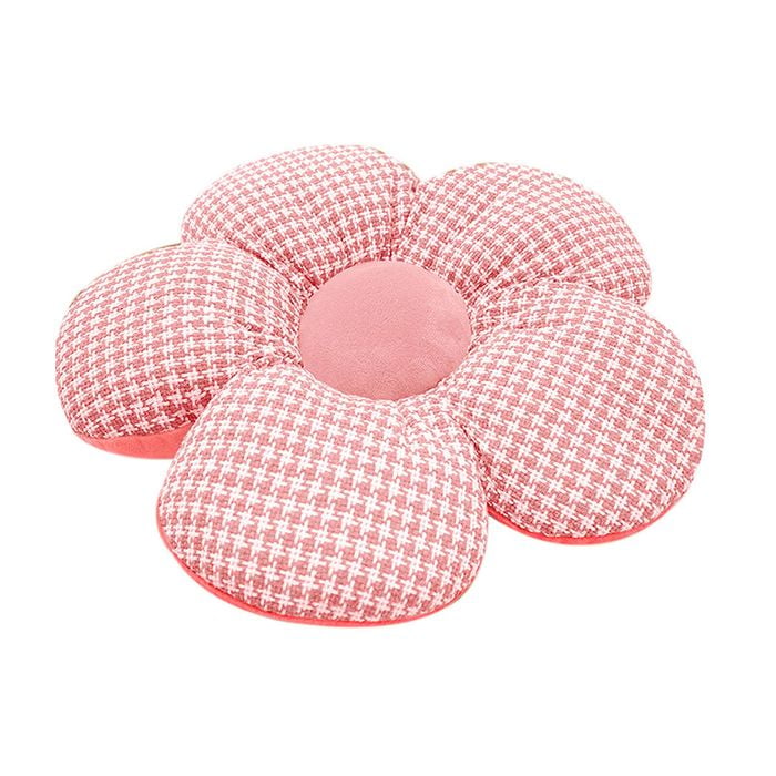 Soga Pink Flower Floor Cushion Throw Pillow Home Decor