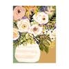 Artey | Summer Flowers in a Vase II - Stretched Canvas - Stretched Canvas - 60 x 80cm