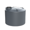 Melro Tanks 5000L Mountain Blue Squat Round 5020 Poly Water Tank