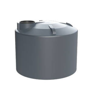 Melro Tanks 5000L Mountain Blue Squat Round 5020 Poly Water Tank