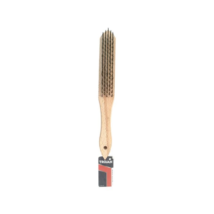 Trojan 5x15 Row Brass Wire Brush