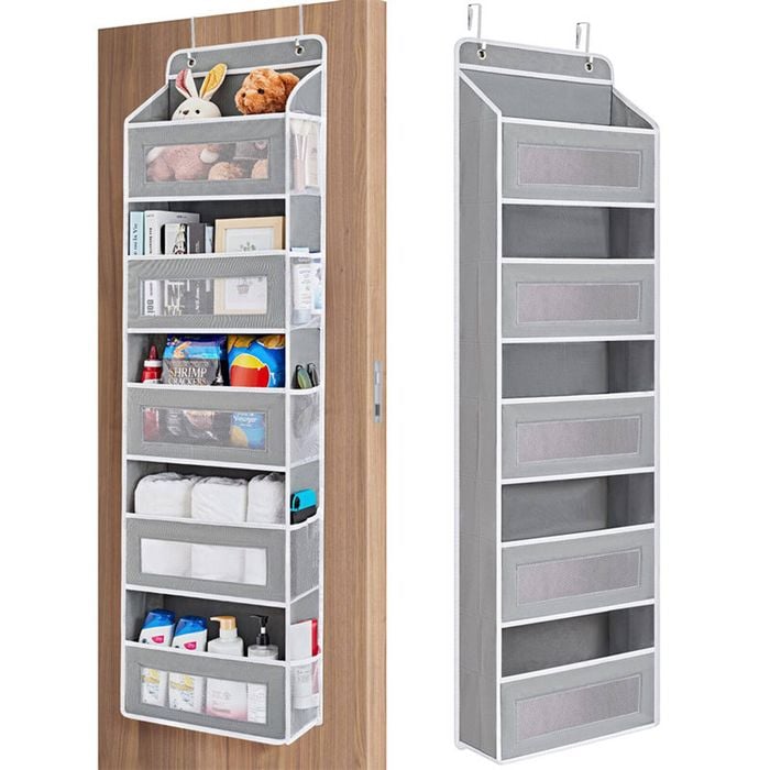 Catzon Over The Door Storage 5 Shelf Hanging Door Organizer