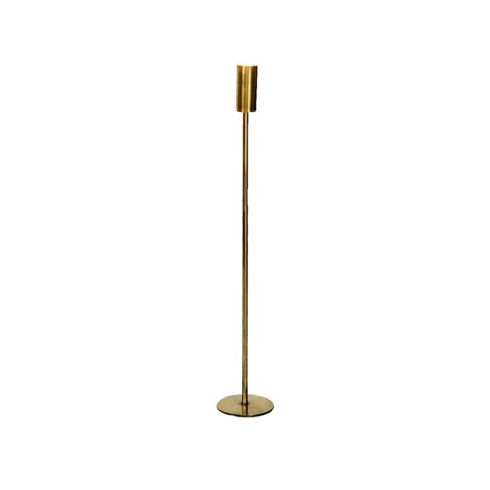 Ssh Collection Ava 70cm Tall Single Candle Stand - Brass