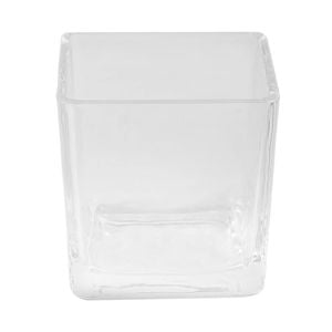 Moda 8cm Glass Square Planter