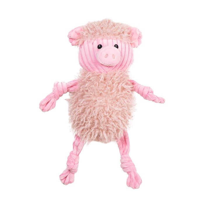 Happy Tails Pig Plush Toy
