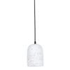 White Terrazzo Style 20CM Concrete Pendant