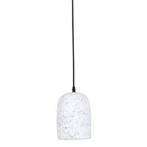 White Terrazzo Style 20CM Concrete Pendant