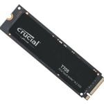 Crucial T705 1TB Gen5 NVMe SSD - 13600/10200 MB/s R/W 600TBW 1400K IOPs 1.5M hrs MTTF DirectStorage for Intel 14th Gen