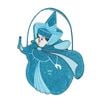 Disney 17cm Sleeping Beauty Fairy Accessory Bag Kids Pouch w/ Carry Strap Blue