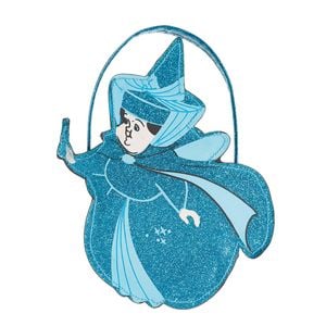 Disney 17cm Sleeping Beauty Fairy Accessory Bag Kids Pouch w/ Carry Strap Blue