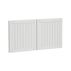 Kaboodle 1000mm Sesame Salt Country Fridge Cabinet Doors - 2 Pack