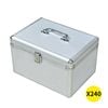 Manan Lockable Aluminium Cd Dvd Case 240 Disc