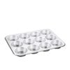 Nordic Ware Naturals Muffin Pan With High Dome Lid 12 Cup