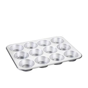 Nordic Ware Naturals Muffin Pan With High Dome Lid 12 Cup