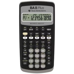 TI BA II Plus Financial Calculator