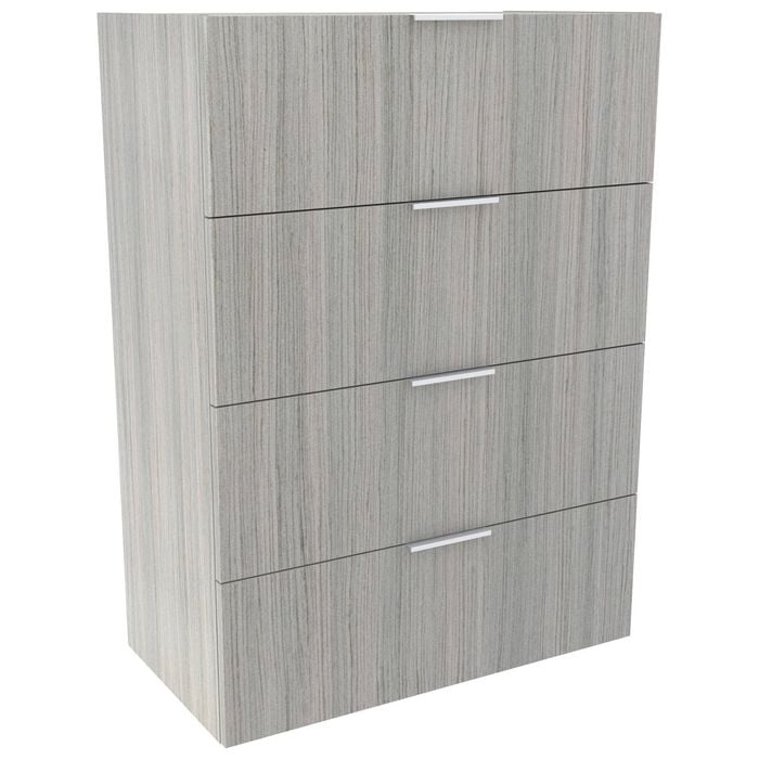 Lugna 1024 x 750 x 380mm Mist Ready To Assemble 4 Drawer Unit