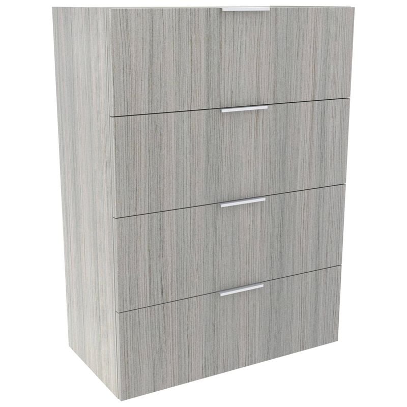 Lugna 1024 x 750 x 380mm Mist 4 Drawer Ready to Assemble Unit